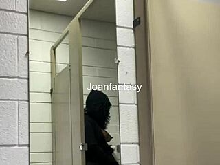 hey, check out joanfantasy getting off with dildo and buttplug in the bathroom solo