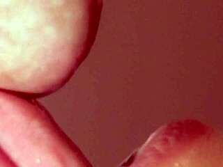 subtle uncensored japanese blowjob with close-up cumshot