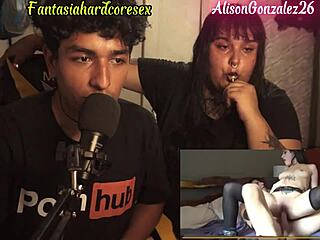 Reaccionando contrasts top argentinian porn with fat ass blowjob ending in chubby fantasy fuck