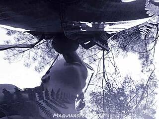 Oh Fuck! Bluee Deep Throats Massive Cock In Outdoor Blowjob Frenzy!