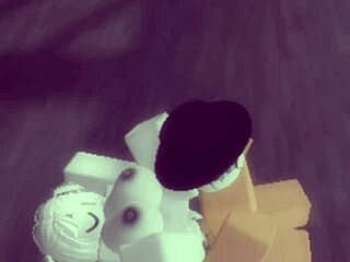 Unexpected Encounter - Stranger Met in Roblox Leads to Wild Riding and Missionary Action Until Cumshot
