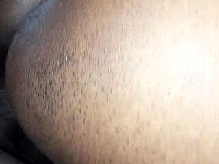 Intensely banging the boss's wife with huge tits while she sleeps soundly