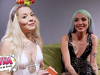 i interviewed carolzinha for the fruit fair anal segment and here's what she shared