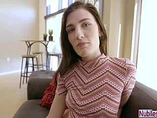 I ride that big cock missionary and doggystyle as babysitter nina nirvana takes creampie in amateur pornstar action.