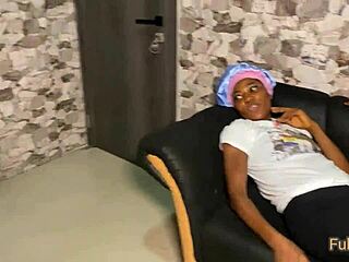 African House Maid Sneakily Fucks Madam's Husband In Homemade Video