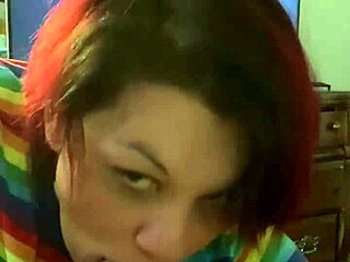 Cheating milf deepthroats massive black cock with intense passion