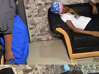 African House Maid Sneakily Fucks Madam's Husband In Homemade Video