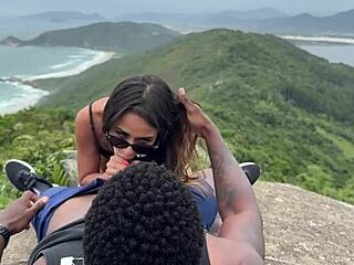 Exhibitionist Lovers Enjoy Outdoor Anal Creampie Squirting In Public