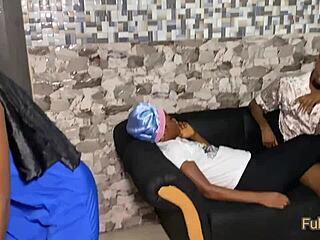 African House Maid Sneakily Fucks Madam's Husband In Homemade Video
