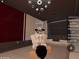 horny slut rides rough on virtual platform leading to intense fucking session