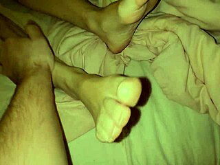 in this amateur session, a teen explores intense backdoor pleasure through expert feet massage techniques leading to orgasm.