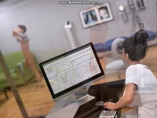 Fuck! Cute Roommate Nurse Sucks Patient Cock Hard