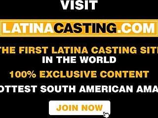 Why Does This Little Latina Crave Fucking Huge Cocks In Her Red Bikini!