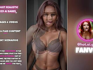 These hot ai-generated babes pose seductively in lingerie for an enticing photo collection.