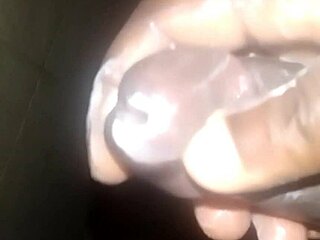 Amateur couple fucking hard in bedroom with close-up action