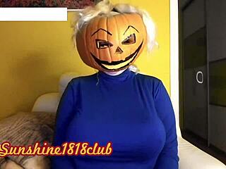 happy halloween pervs... big boobs pumpkin cam recorded october 31st... oh yeah