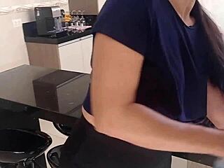 i got home and the cleaner was in leggings i got so horny i offered money for sex