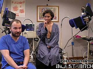 patient rebel wyatt's pussy gets blasted with cum by doctor 😈💦