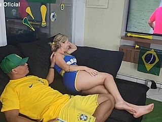 Black dom rips clothes for interracial assfucking orgy with petite asian on big cock