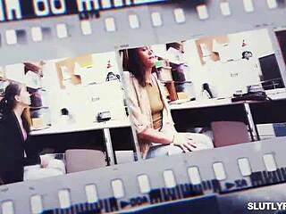 Sophia Leone's strakke kut geboord van achter door LP agent!