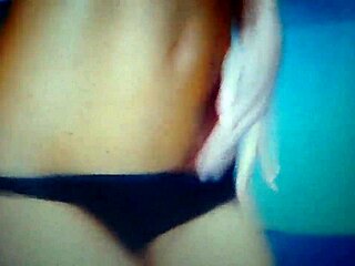 Beautiful blonde with attractive features