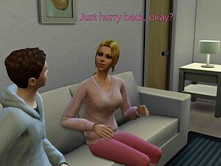 Uhh, Sims 4 Jenny Episodio 2 Mi Ha Fatto Impazzire con Azione Futanari