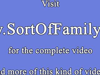 Великодупа тинејџерка 18+ јебе се са црним очухом