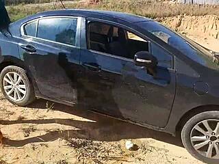 Tire punctured, asked for help, almost caught 😅 watch full