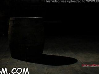 sexy maid brunette loves hardcore toy masturbation