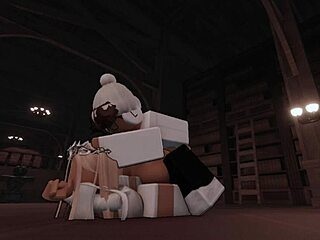 Blonde takes huge cock