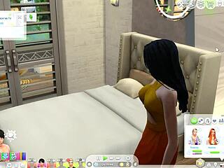 Lesbian Friends In Crossdressing Sex Scene