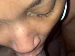 her sucking cock in blowjob scene