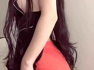 Cute girl dancing beautifully