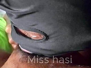 She Holds Cock Long, Cums Twice In Throat