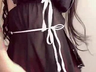 Cute girl dancing beautifully