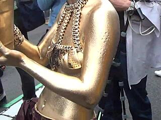 osu kinpou show costume slips revealing nipples