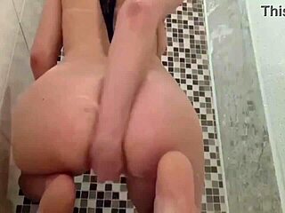 Washed Cum-Filled Ass, Rides Dick Wet!