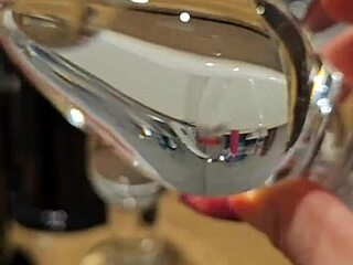 Large sextoy anal fuck with redhead slut