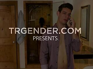 Blonde tranny khloe kay gets arse drilled