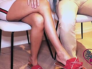 Brunette Milf Gets Assfucked Hard