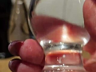 Large sextoy anal fuck with redhead slut