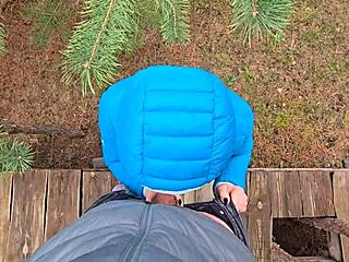 Her pussy grips his cock tightly.