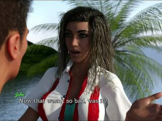 Leap of faith into big tits and ass