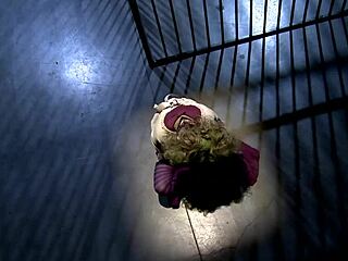 Katwoman Jennifer Dark Enters Prison Cage for Threesome