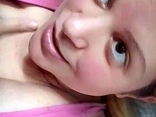 Blonde Masturbates Naked In Bed