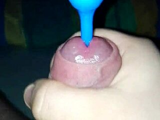 Feeling the intense handjob leading to cumshot