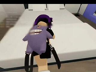 Fucking two hot sluts in Roblox Brookhaven 😈🔥