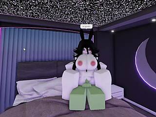 Roblox Whore Fucks Stranger In Hardcore Action.