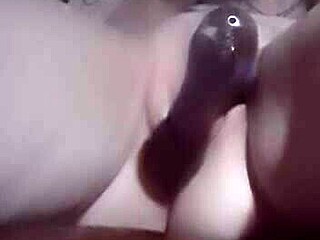 Fucking Myself Hard On My Red Leather Couch