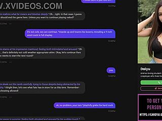 PLAYING STRIP POKER WITH MY AI SLUT!